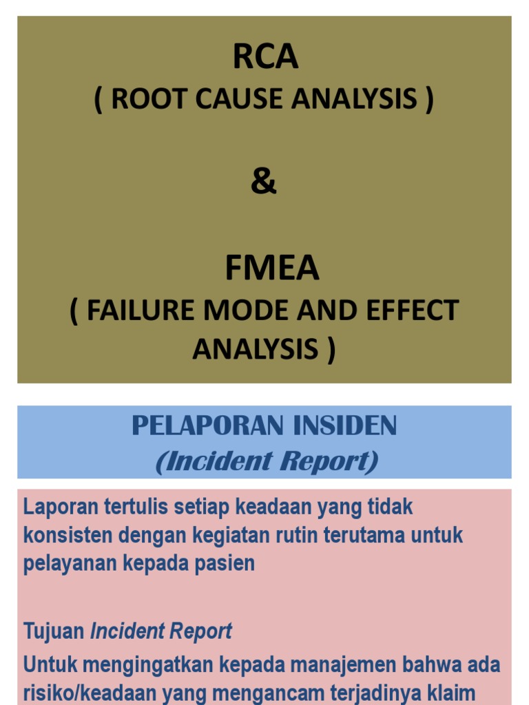 Rca Puskesmas | PDF | Pengembangan Diri