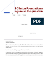 Did Clinton Foundation Mislead IRS? State Filings Raise The Question - TheHill