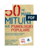 Scott O. Lilienfeld - 50 de Mari Mituri Ale Psihologiei Populare (v.1.0)