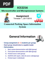 Microcontroller and Microprocessor Systems Assignment: Trimester 1, 2017/2018