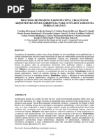 PROCESSO DE PROJETO PARTICIPATIVO