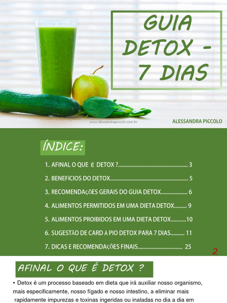 dieta detox de 7 dias)