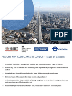 London Freight Enforcement Partnership: Working Together To Achieve More