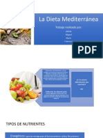 La Dieta Mediterránea