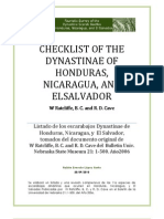 Los Dynastinae de El Salvador, Honduras y Nicaragua