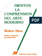 Vdocuments - MX - Hess Walter Documentos para La Comprension Del Arte Moderno PDF