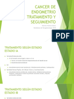 Tratamiento Cancer de Endometrio