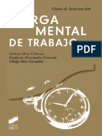 Carga Mental de Trabajo (Guía de Intervención) - Dolores Díaz Cabrera PDF