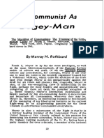 Murray N. Rothbard - The Communist as Bogey Man