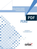 Perú: información departamental sobre población y gasto público