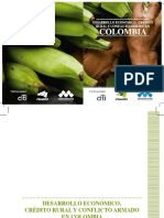 Desarrollo Economico, Credito Rural y Conflicto Armado en Colombia