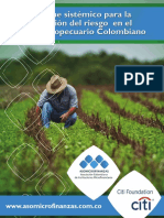 Enfoque Sistémico para La Valoración Del Riesgo en El Sector Agropecuario Colombiano