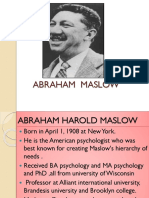 Abraham Maslow