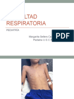 Dificultad Respiratoria Pediatria