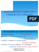 Mantenimiento Predictivo o Basado en Condición