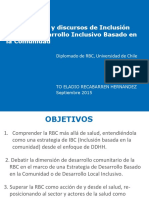 RBC y Desarrollo Inclusivo Basado en La Comunidad