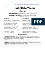 Washington 2018 All-State Volleyball Teams-Corrects 1A