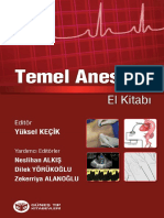 Temel Anestezi Kitabı Yüksel Keçik PDF