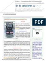 El Rincón de Soluciones TV - LG MCV903-A0U Puesta A Punto y Servicio Al Mecanismo de Discos