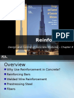 Reinforcement: Design and Control of Concrete Mixtures - Chapter 8