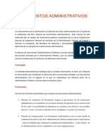 Documentos administrativos guía