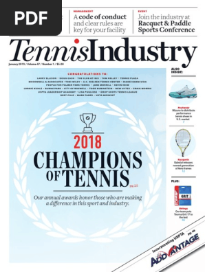 January 2019 Tennis Industry United States Postal Service Racquet Sports