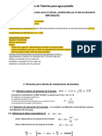 11 Calculo de Tuberias para Sistemas de Agua Potable