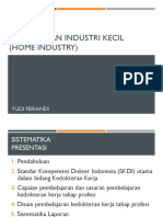 Pengamatan Industri Kecil (Home Industry)