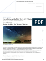 How To Photograph The Milky Way in Light Pollution (Photos) 1-7 PDF