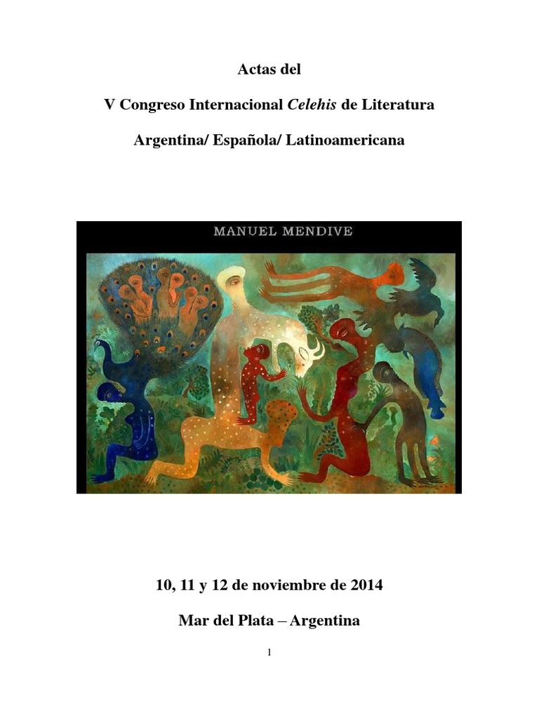 Actas2014ccelehis PDF PDF Lengua española Cataluña