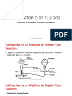 LABORATORIO - Calibracion Tubo Bourdon