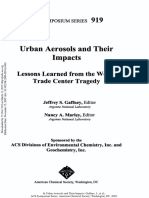 Urban Aerosols and Their Impacts Lessons Learned From The World Trade Center Tragedy