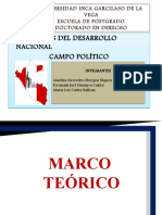 Organización política del Perú