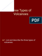 Three Types of Volcanoes PDF