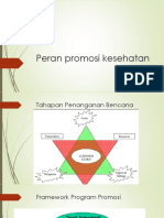 Peran promosi kesehatan