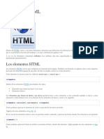 Sintaxis de HTML