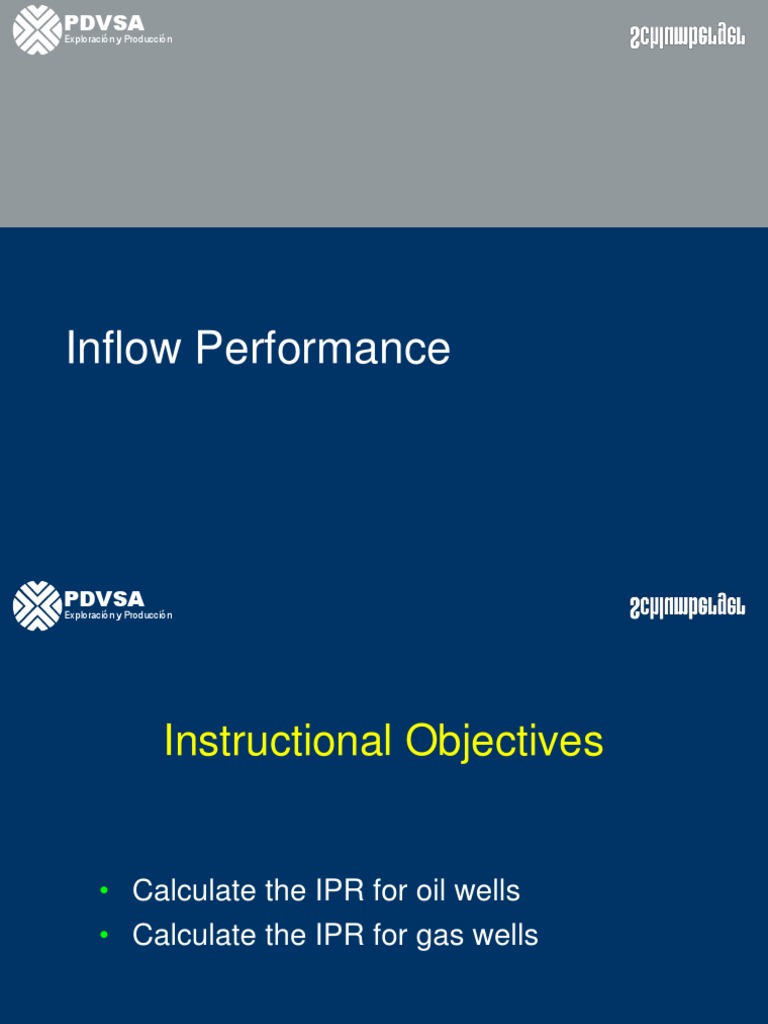 Inflow Performance for Oil and Gas Wells | PDF | Permeability (Earth ...