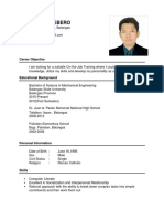 OJT Profile Christian Ebero