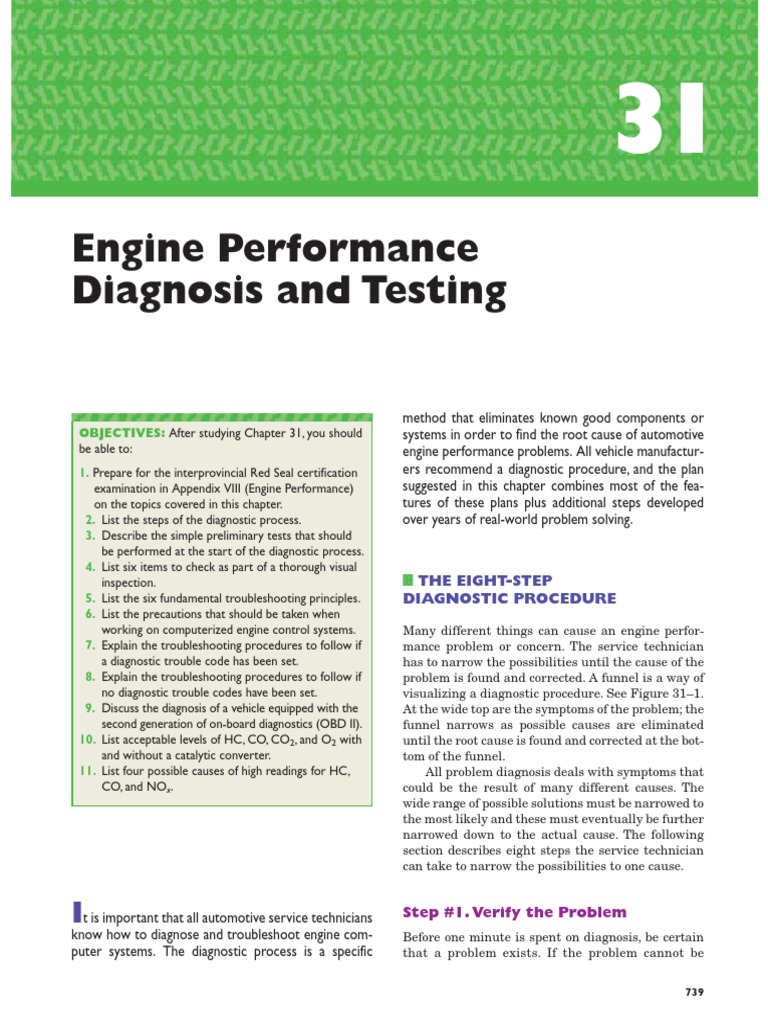 Engine Performance PDF Troubleshooting Ignition System