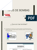 Tipos de bombas y sus aplicaciones