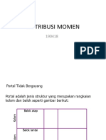 Distribusi Momen 190418