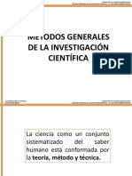 Los Métodos Generales de La Investigación Científica