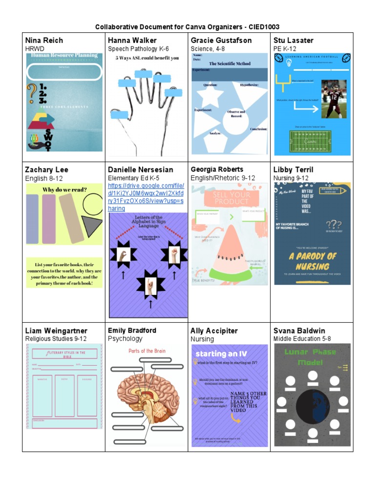 Cied1003 - Collaborative Document | PDF