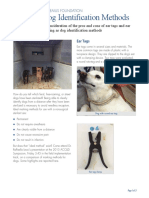 Eval in of Dog Ident Methods