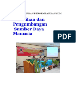 Pelatihan Dan Pengembangan SDM