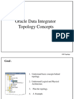 Oracle Data Integrator Topology Concepts