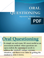 Oral Questioning PP Presentation