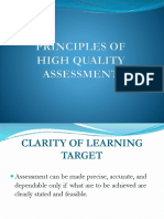 Principles of High Quality Assessment (Presentation) 2