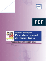 7 L GUIDE 2012 Pencegahan Penanganan Pelecehan Seksual Di Tempat Kerja APINDO LG PDF