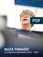 Ruza Tomasic - Aktivnosti U EP-u 2014. - 2018.